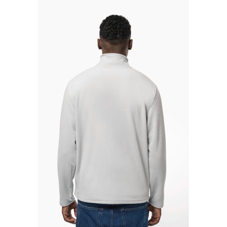 Unisex eco-friendly micro-polarfleece jacket