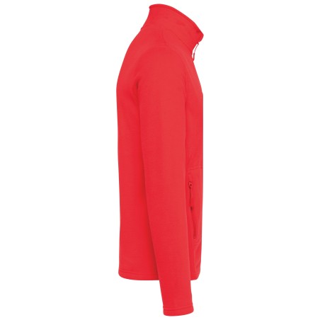 Unisex eco-friendly micro-polarfleece jacket