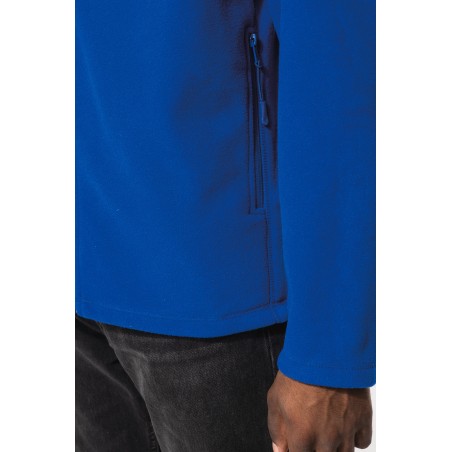 Men\\\'s microfleece zip jacket with raglan sleeves