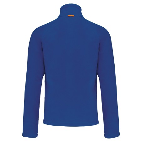Men\\\'s microfleece zip jacket with raglan sleeves