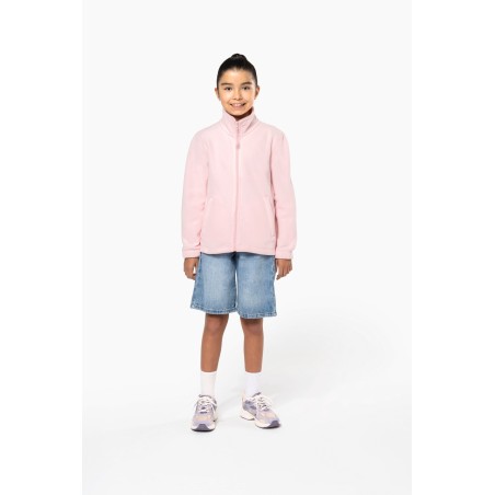 Kids’ zip microfleece jacket