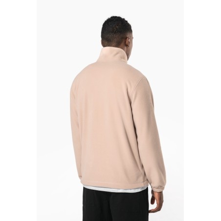 Chaqueta polar ajustable con puños elásticos
