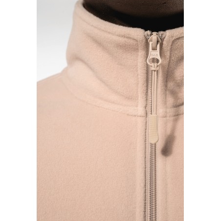 Chaqueta polar ajustable con puños elásticos