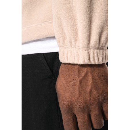Chaqueta polar ajustable con puños elásticos