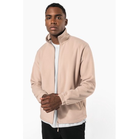 Chaqueta polar ajustable con puños elásticos