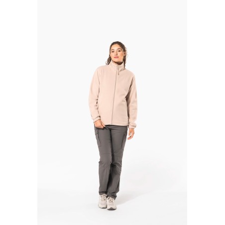 Chaqueta polar ajustable con puños elásticos