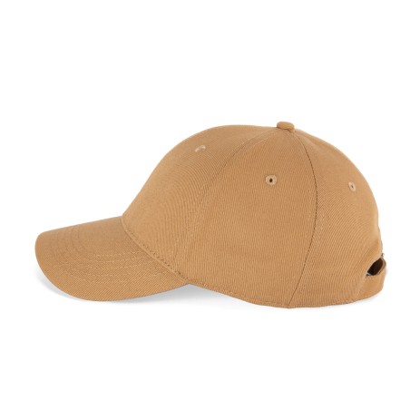 Gorra de 6 paneles de algodón orgánico - K-up Gold Label