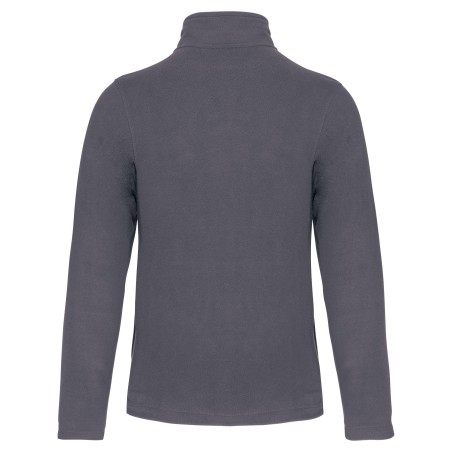 Full zip microfleece jacket man