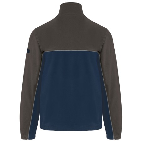Unisex eco-friendly two-tone polarfleece jacket