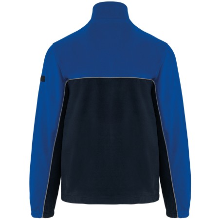 Unisex eco-friendly two-tone polarfleece jacket