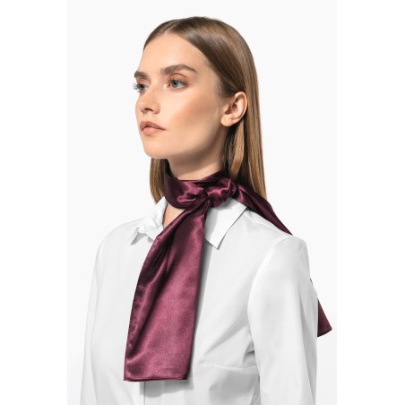 Satin scarf