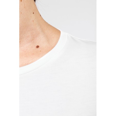 Camiseta Supima® cuello redondo manga larga mujer