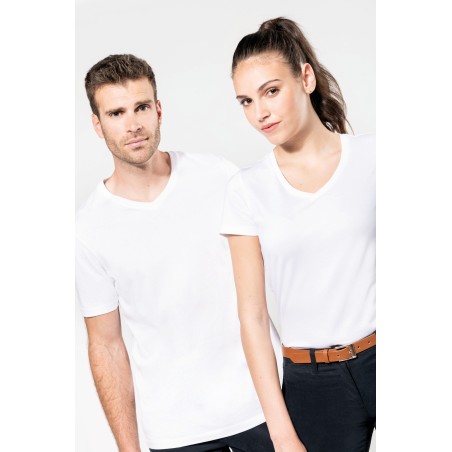 Camiseta Supima® cuello de pico manga corta hombre