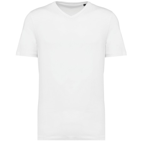 Camiseta Supima® cuello de pico manga corta hombre