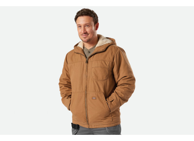 DUCK sherpa-lined jacket