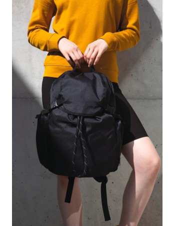 Urban, lifestyle-inspired recycled sports backpack