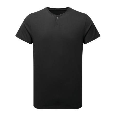 Camiseta ecorresponsable  \"Comis\" - cuello con botones hombre