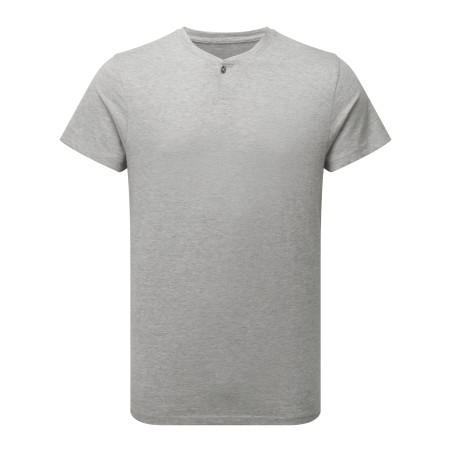 Camiseta ecorresponsable  \"Comis\" - cuello con botones hombre