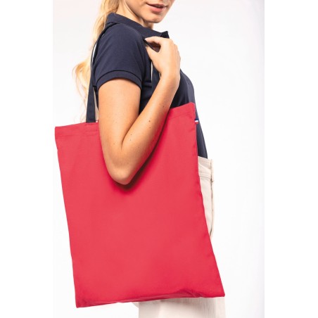 Three-tone shopping bag