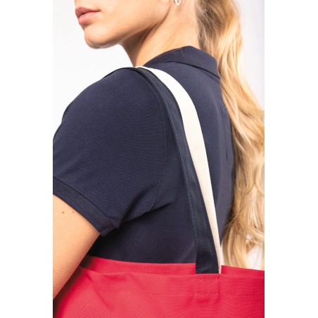 Bolsa shopper tricolor