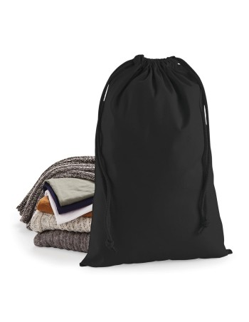 Drawstring carry handle bag in premium cotton 2