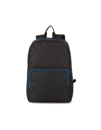 Mochila con cierres rápidos a contraste