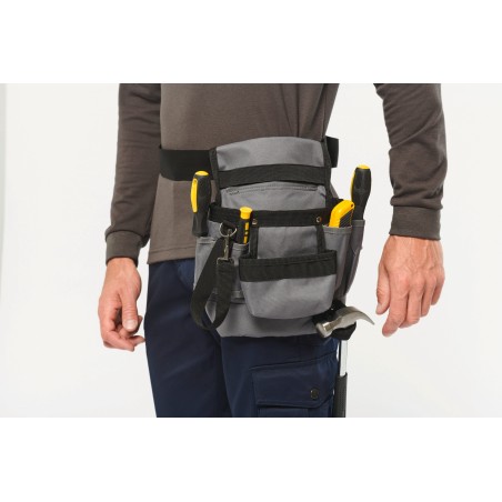 Tool bag with belt