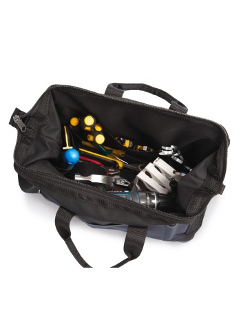 Tool bag with plastic base 2