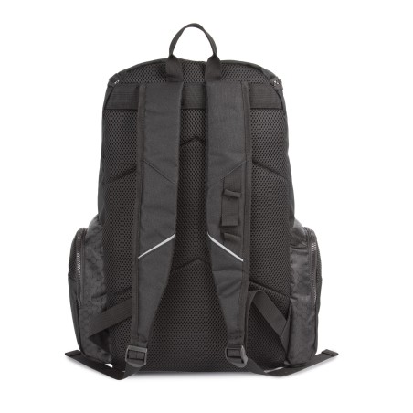 Recycled sports backpack with object holder