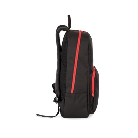 Mochila con cierres rápidos a contraste