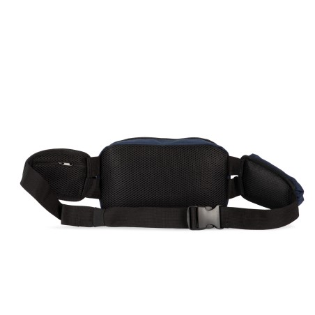 Large recycled bum bag with side pocket