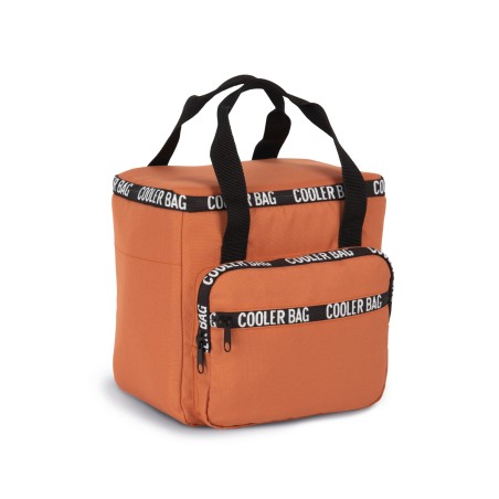 Bolsa isotérmica reciclada con bolsillo frontal