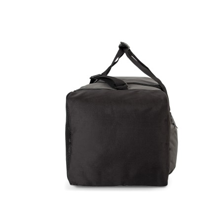 Large sports bag with side compartment