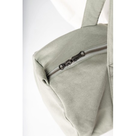Fleece duffel bag