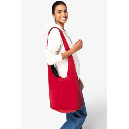 Bolsa bandolera de felpa