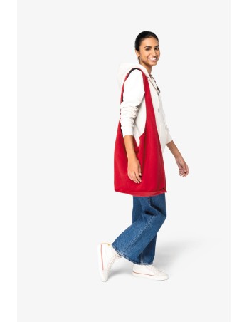 Fleece shoulder bag 2