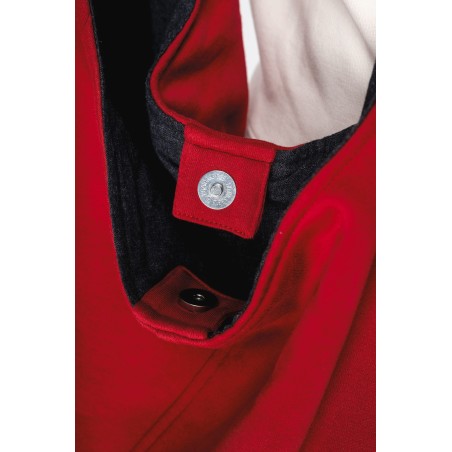 Fleece shoulder bag
