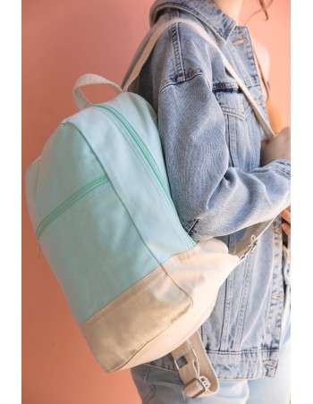 Mochila básica de algodón