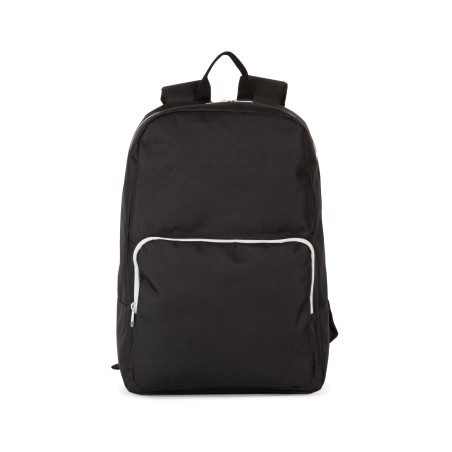 Mochila con cierres rápidos a contraste