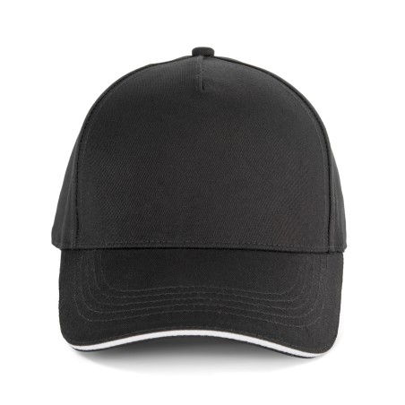 5-panel cotton cap with sandwich - K-up Gold Label