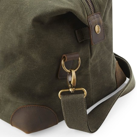 Heritage waxed canvas hold-all bag