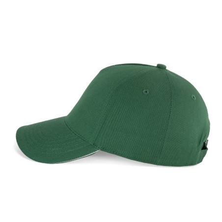 5-panel cotton cap with sandwich - K-up Gold Label