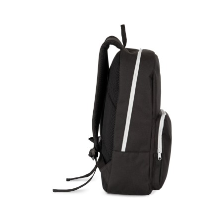 Mochila con cierres rápidos a contraste