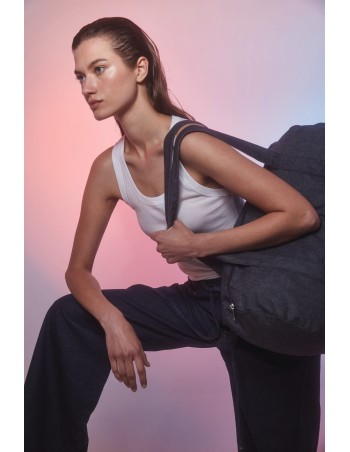 Denim duffel bag 2