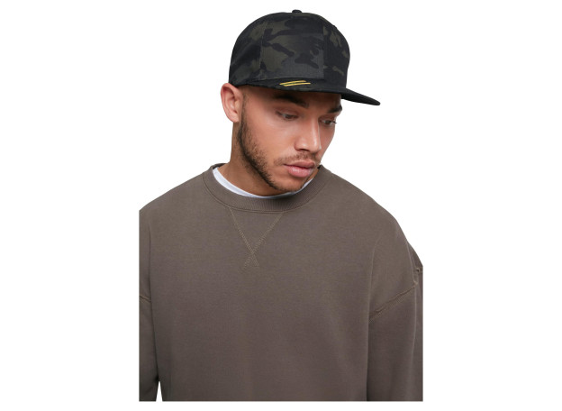 Classic snapback multicam cap