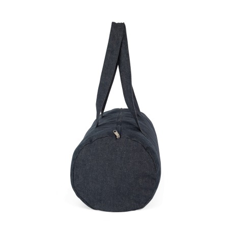 Bolsa cilíndrica denim