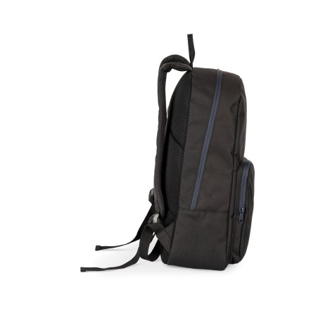 Mochila con cierres rápidos a contraste