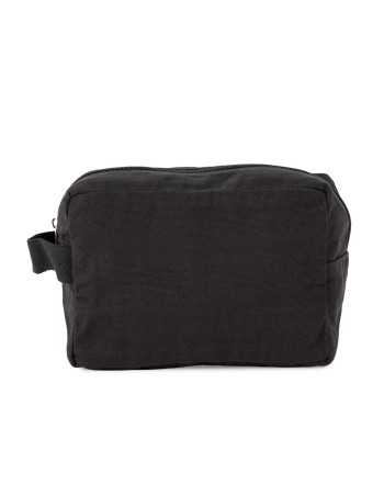 K-loop organic cotton toiletry pouch