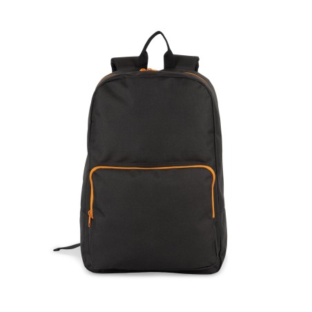Mochila con cierres rápidos a contraste