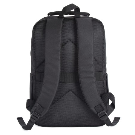 Business backpack with front pocket easy printing